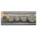 Walking Liberty Half - Standing Liberty Quarter - Mercury Dime - Buffalo Nickel - Lincoln Cent Walking Liberty Half - Standing Liberty Quarter - Mercury Dime - Buffalo Nickel - Lincoln Cent