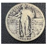1927 Walking Liberty Coins Circulated (Lot of 4) 1927 Walking Liberty Coins Circulated (Lot of 4)