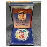 American Eagle Colorized 2000 1 oz .999 Silver Dollar - In Full Color American Eagle Colorized 2000 1 oz .999 Silver Dollar - In Full Color