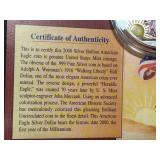 American Eagle Colorized 2000 1 oz .999 Silver Dollar - In Full Color American Eagle Colorized 2000 1 oz .999 Silver Dollar - In Full Color