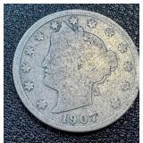 Barber Dimes - 1905, 1907, 1895 (Lot of 3) Barber Dimes - 1905, 1907, 1895 (Lot of 3)