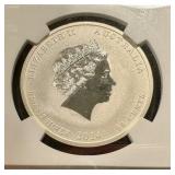 2014 Australia 50c Year of the Horse MS69 Early Releases NGC Slab 2014 Australia 50c Year of the Horse MS69 Early Releases NGC Slab