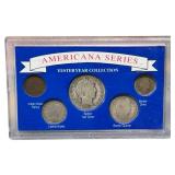 Americana Series Yesteryear Collection - Five Vintage US Coins (Lot of 5) Americana Series Yesteryear Collection - Five Vintage US Coins (Lot of 5)