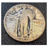 Walking Liberty Quarters - 7 Coins - 1925, 1926, 1927 - Circulated Walking Liberty Quarters - 7 Coins - 1925, 1926, 1927 - Circulated