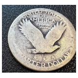 Walking Liberty Quarters - 7 Coins - 1925, 1926, 1927 - Circulated Walking Liberty Quarters - 7 Coins - 1925, 1926, 1927 - Circulated