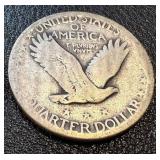 Walking Liberty Quarters - 7 Coins - 1925, 1926, 1927 - Circulated Walking Liberty Quarters - 7 Coins - 1925, 1926, 1927 - Circulated