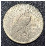 1922-D Peace Dollar Coin - One Dollar Silver, Denver Mint 1922-D Peace Dollar Coin - One Dollar Silver, Denver Mint