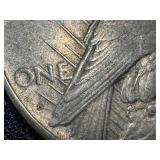 1922-D Peace Dollar Coin - One Dollar Silver, Denver Mint 1922-D Peace Dollar Coin - One Dollar Silver, Denver Mint