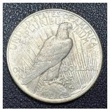 1922-D Peace Dollar Coin - One Dollar Silver, Denver Mint 1922-D Peace Dollar Coin - One Dollar Silver, Denver Mint