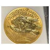 American Mint Saint-Gaudens 1933 CuNi Layered in 24k Double Eagle Reverse Proof - Historical Gold Eagle (Limited) American Mint Saint-Gaudens 1933 CuNi Layered in 24k Double Eagle Reverse Proof - Historical Gold Eagle (Limited)