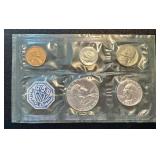 1964 Philadelphia Proof Set - Lincoln Cent, Jefferson Nickel, Roosevelt Dime, Washington Quarter, Kennedy Half 1964 Philadelphia Proof Set - Lincoln Cent, Jefferson Nickel, Roosevelt Dime, Washington Quarter, Kennedy Half