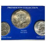 Americana Series Presidents Collection - Kennedy Half Dollar (1964) Coin Set Americana Series Presidents Collection - Kennedy Half Dollar (1964) Coin Set