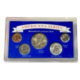 Americana Series Presidents Collection - Kennedy Half Dollar (1964) Coin Set Americana Series Presidents Collection - Kennedy Half Dollar (1964) Coin Set