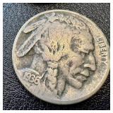 Buffalo Nickels - 21 Coins, Circulated, Varied Years Buffalo Nickels - 21 Coins, Circulated, Varied Years