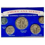 Vanishing Classics Coin Set - 5 US Coins Vanishing Classics Coin Set - 5 US Coins