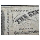 Confederate States Treasury Notes 25c & 50c (Lot of 2) Alabama 1863 2nd Series Confederate States Treasury Notes 25c & 50c (Lot of 2) Alabama 1863 2nd Series