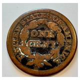 Braided Hair Large Cent - 1817 U.S. Penny Braided Hair Large Cent - 1817 U.S. Penny