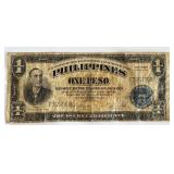 Victory Series 1 Peso Philippines Banknote - Serial F30679086 Victory Series 1 Peso Philippines Banknote - Serial F30679086