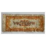 Victory Series 1 Peso Philippines Banknote - Serial F30679086 Victory Series 1 Peso Philippines Banknote - Serial F30679086