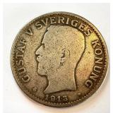 Swedish 2 Knonor, 1913-W Swedish 2 Knonor, 1913-W