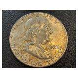 Benjamin Franklin Half Dollars - 1961, 1962, 1963 (Denver Mint, D) Benjamin Franklin Half Dollars - 1961, 1962, 1963 (Denver Mint, D)