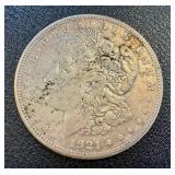 Morgan Silver Dollar 1921-S (San Francisco) Morgan Silver Dollar 1921-S (San Francisco)