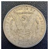 Morgan Silver Dollar 1897 No Mint Mark - Philadelphia Morgan Silver Dollar 1897 No Mint Mark - Philadelphia