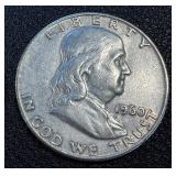 Franklin Half Dollar - Trio 1959-1961 (3 Coins) Franklin Half Dollar - Trio 1959-1961 (3 Coins)