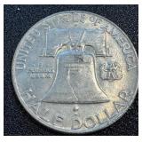 Franklin Half Dollar - Trio 1959-1961 (3 Coins) Franklin Half Dollar - Trio 1959-1961 (3 Coins)
