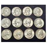Washington Quarters - 1950-1964 Set of 15 Washington Quarters - 1950-1964 Set of 15
