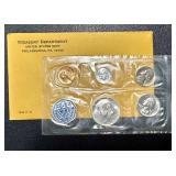 1964 U.S. Mint Proof Set - 5-Coin, Sealed in Original Treasury Envelope (Philadelphia) 1964 U.S. Mint Proof Set - 5-Coin, Sealed in Original Treasury Envelope (Philadelphia)
