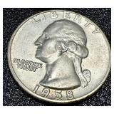 Washington Quarters 1950-1964 - 15 Coins Circulated Washington Quarters 1950-1964 - 15 Coins Circulated