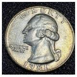 Washington Quarters 1950-1964 - 15 Coins Circulated Washington Quarters 1950-1964 - 15 Coins Circulated