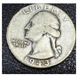 Washington Quarters - 15 Coins, 1941-1949 (No 1944; 1945 duplicates) Washington Quarters - 15 Coins, 1941-1949 (No 1944; 1945 duplicates)