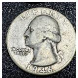 Washington Quarters - 15 Coins, 1941-1949 (No 1944; 1945 duplicates) Washington Quarters - 15 Coins, 1941-1949 (No 1944; 1945 duplicates)