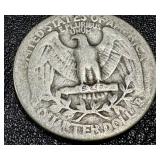 1934 Washington Quarters - 4 Coins 1934 Washington Quarters - 4 Coins