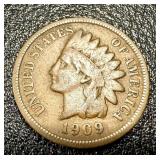 1909 Indian Head Cent - One Cent - United States of America 1909 Indian Head Cent - One Cent - United States of America