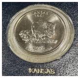 2005 State Quarter Collection Denver Mint - 5 Coins in Box (KS MN WV CA OR) 2005 State Quarter Collection Denver Mint - 5 Coins in Box (KS MN WV CA OR)