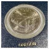 2005 U.S. State Quarters Proof Set - MN KS WV CA OR - Lewis & Clark Nickel - Extra MN OR 2005 U.S. State Quarters Proof Set - MN KS WV CA OR - Lewis & Clark Nickel - Extra MN OR