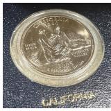 2005 U.S. State Quarters Proof Set - MN KS WV CA OR - Lewis & Clark Nickel - Extra MN OR 2005 U.S. State Quarters Proof Set - MN KS WV CA OR - Lewis & Clark Nickel - Extra MN OR