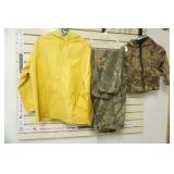 Rain Jacket, Camo Pants, Kids Camo Coat