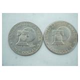 4ct 1776-1976 IKE Silver Dollars