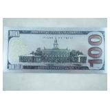 Replica $100 Bill made of Gold Foil
