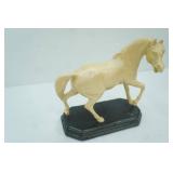 Vintage Ceramic Horse Statue 13" long by 12" tall