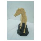 Vintage Ceramic Horse Statue 13" long by 12" tall