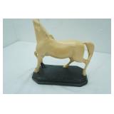 Vintage Ceramic Horse Statue 13" long by 12" tall