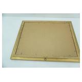 Vintage Framed Art Print Sleeping Baby 18"x14"