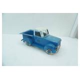 Vintage Blue Metal Truck Planter 20"x 10"x 9.5" tall