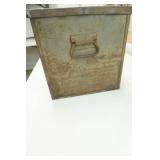 Vintage Giller Tool Company Metal Chest
