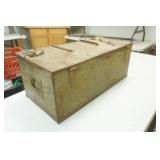 Vintage Military M7 Chest. "Chest Gun Section M7"